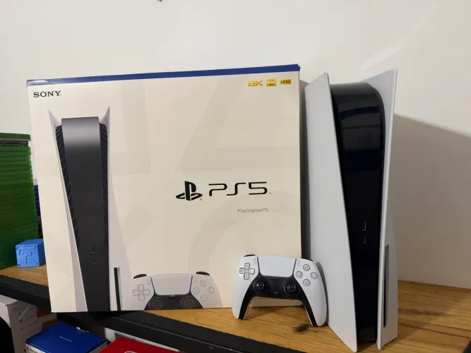 PlayStation 5 Fat 825GB Na caixa com Nf