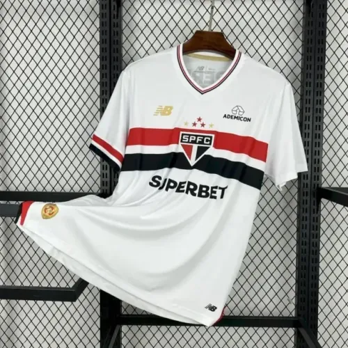 Camisa São Paulo Casa 2025-2026 Torcedor