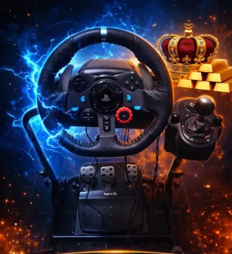 VOLANTE G29 LOGITECH + CAMBIO + COCKPIT / PS4 / PS5 / PC