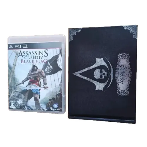 PS3 - Assassin's Creed Black Flag + Art Book - Japonês
