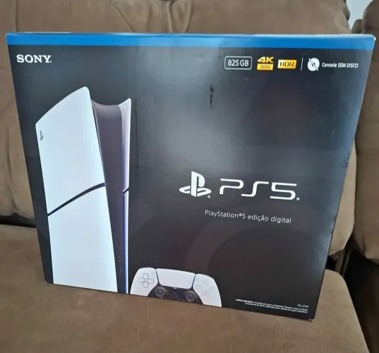 PS5 Slim (Novo) + Smart TV 4K 55 Toshiba (Zerada)