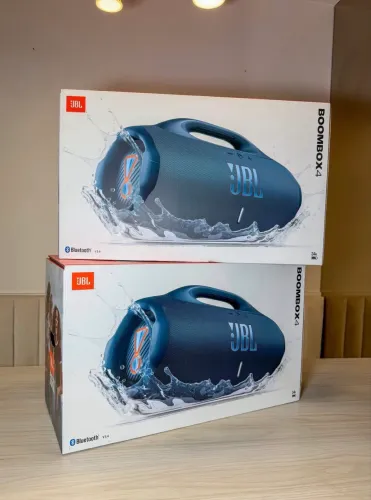 JBL BOOMBOX 4 AZUL (LACRADA) - PROMOÇÃO!!