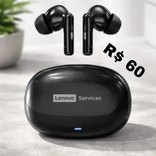 Fone bluetooth Lenovo R$ 60