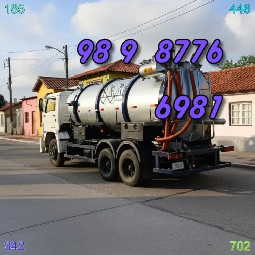 Limpeza de Fossa com Hidrojateamento em Vinhais e Centro