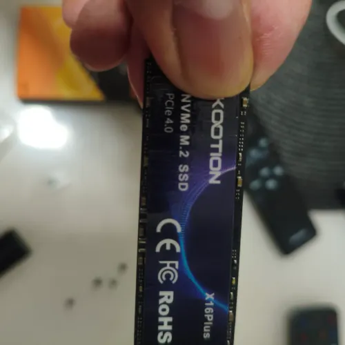 SSD NVMe 2TB Kootion X16 Plus Gen4x4 7.400 MB/s/6.800 MB/s - Compatível PS5