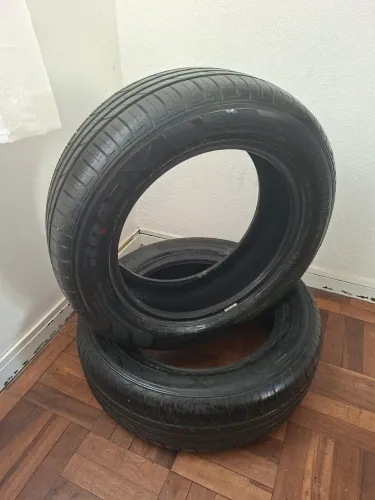 Par de pneus novos 195/60 r16
