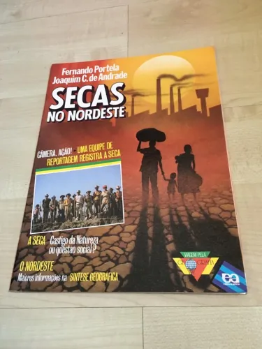 Livro Secas no nordeste com suplemento de trabalho 