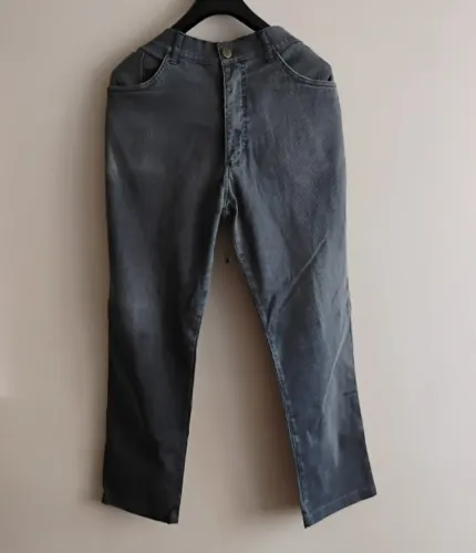 Calça Jeans Masculina cinza n46 Remo Fenut