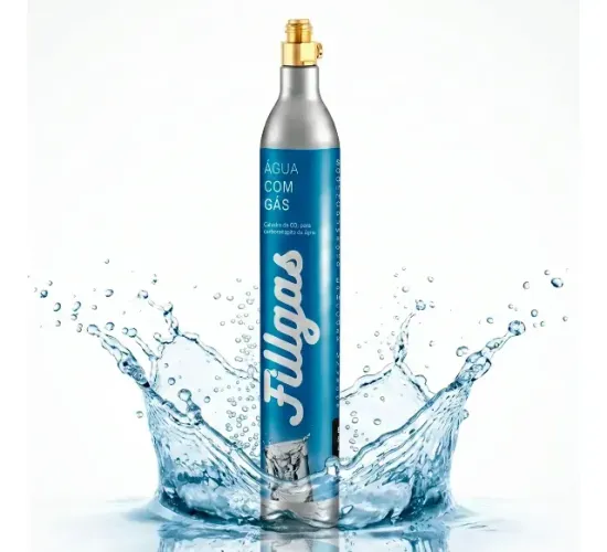 Cilindro Cheio Co2 Fillgas Sodastream Máquina de Gaseificar Água Com Gás