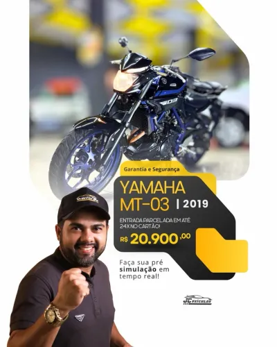 Yamaha MT-03 321/abs 2019
