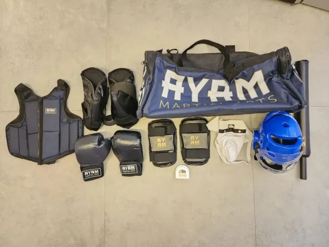 Kit de acessórios para luta de artes marciais AYAM