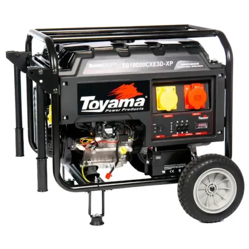 Gerador de Energia a Gasolina TG10000CXE3D-XP 4T 459CC 11.25kVA Trifásico 220V com Partida