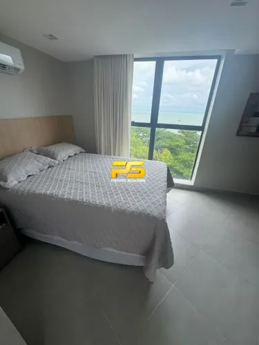 Flat com 1 dormitório para alugar, 30 m² por R$ 3.500.00/mês - Bessa - João Pessoa/PB REF:
