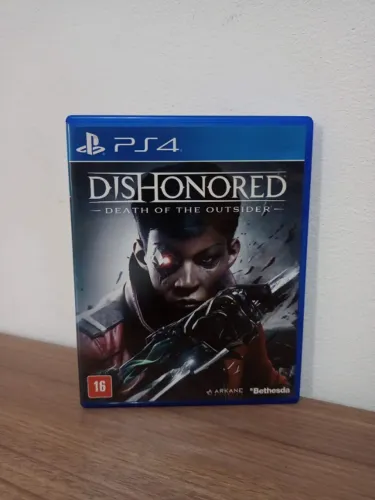 Jogo Dishonored Ps4 Usado Mídia Física