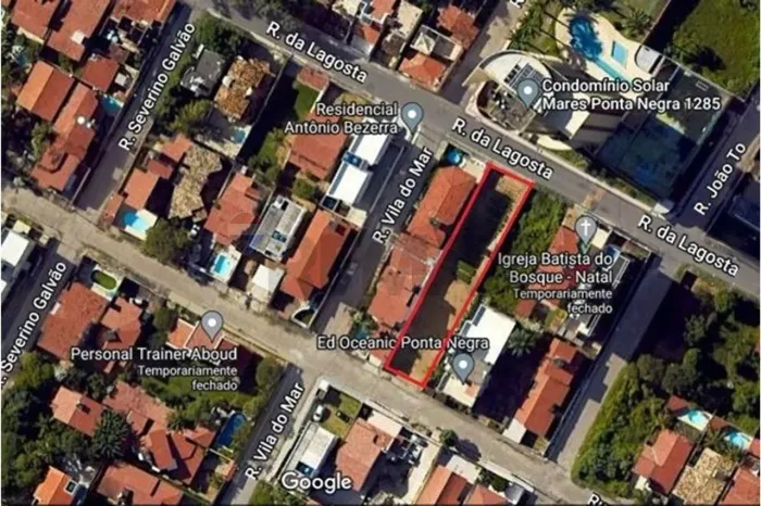 OPORTUNIDADE ÚNICA EM PONTA NEGRA TERRENO COM DUAS FRENTES