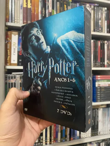Harry Potter Ano 1 ao 6 Box DVD Colecionador Original