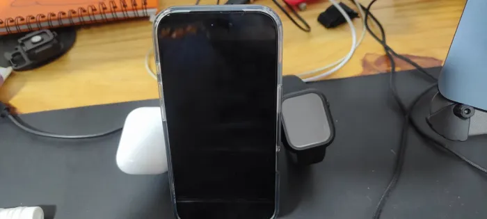 Carregador sem fio para Apple 3 em 1