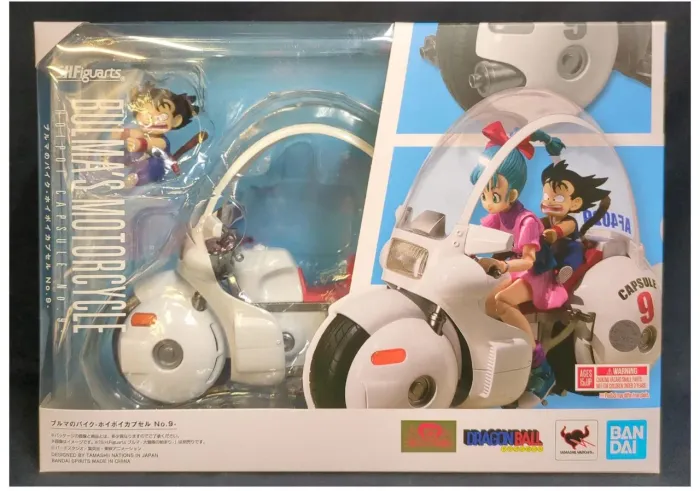 Sh Figuarts Dragon Ball Bulma's Bike Motorcycle Capsule Lacrado bandai