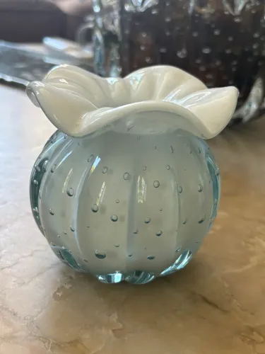 Vaso De Decoração Em Murano Trouxinha