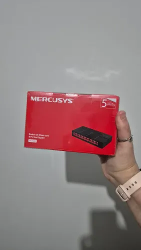 Switch de mesa 8 portas gigabyte