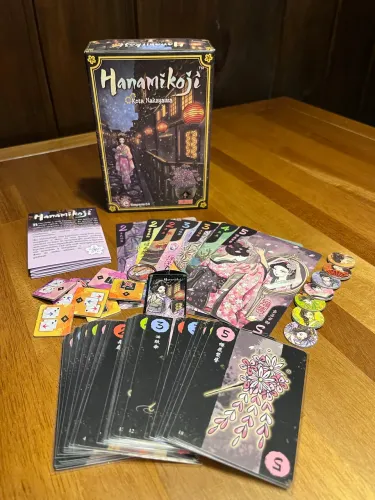 Jogo de Tabuleiro Hanamikoji