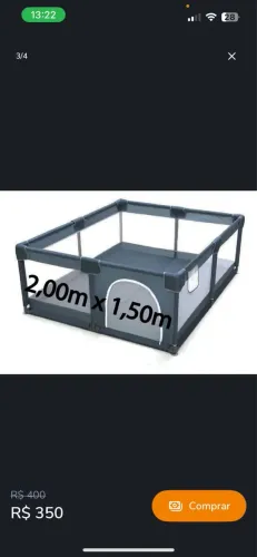 Cercadinho 2,00m x 1,50m 