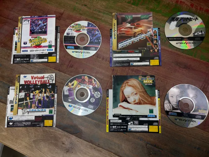Jogos Originais para Sega Saturn Japonês