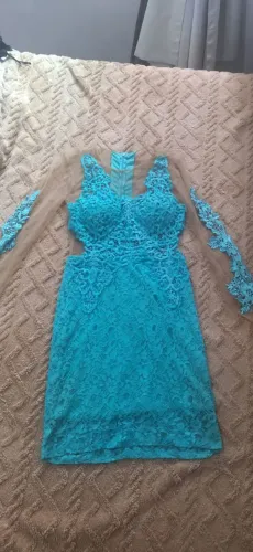 Vestido verde em perfeito estado