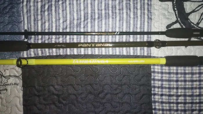 KIT 3 VARAS DE PESCA