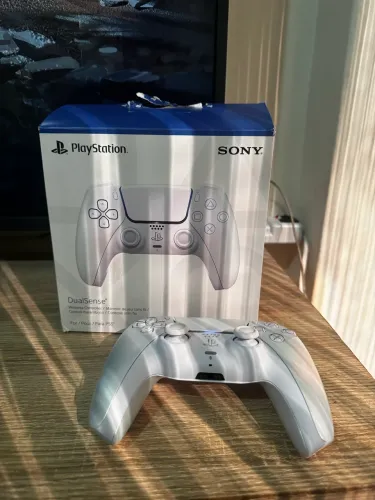 Controle de Ps5 Chroma Pearl