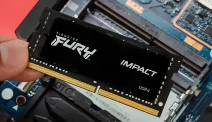 Kit Memórias Kingston Fury Impact 2x 16GB DDR4 3200 Mhz SODIMM (notebook)