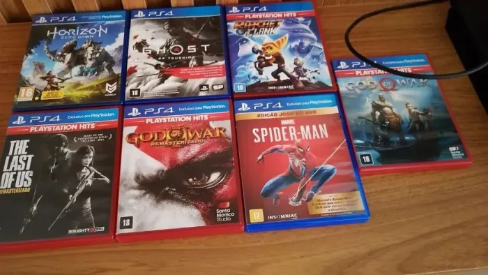 Deus da Guerra, Spider Man, Ghost Of Tsushima e muito mais
