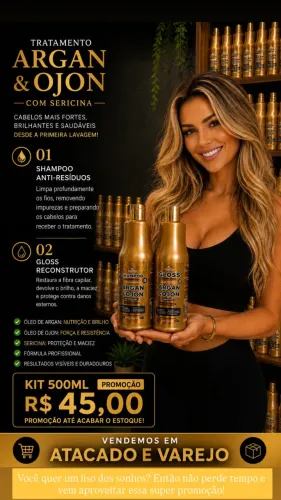 Selagem argan e Ojon 
