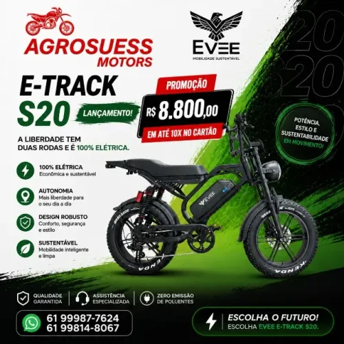 Scooter Elétrica 800 e 1000w
