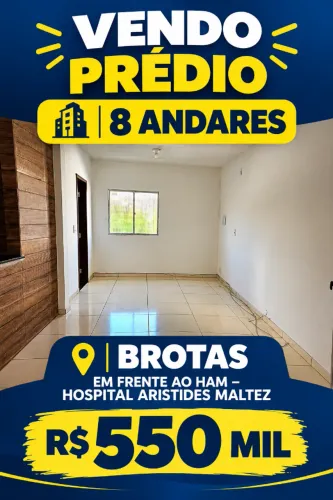 Prédio com 8 apartamentos Em frente ao HAM