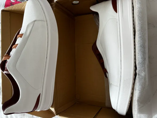 Tênis réplica do tenis zegna triple stitch - chinês 