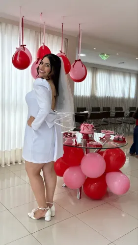 Véu noiva chá de lingerie