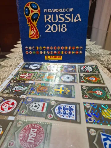 19 Figurinhas brilhantes Copa 2018