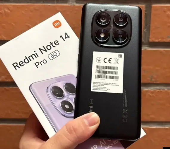 Xiaomi Note 14 PRÓ 5G 256GB 8GB NFC - Novo com garantia Loja física 
