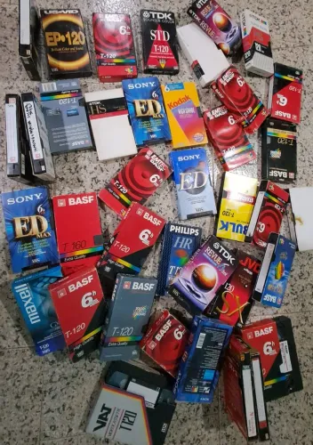 Lote VHS de Gravações