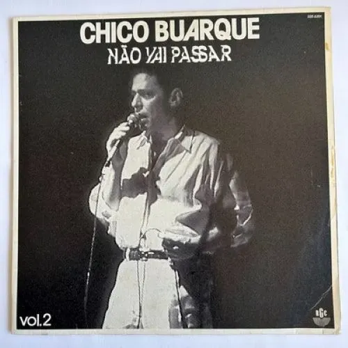 Lp/disco de Vinil - Não Vai Passar - Vol. 2