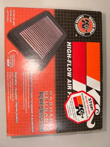 Filtro de ar esportivo K&N in box para Honda Civic Turing 2017 á 2021 .