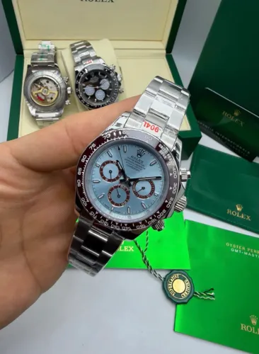 VENDO ROLEX Daytona Ice Blue Automático na caixa original  (Fundo transparente)