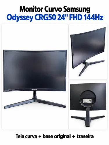 Monitor Gamer Samsung Odyssey CRG50 24" Curvo 144Hz Full HD