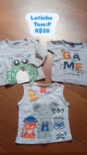 Vendo roupas masculinas infantis usadas, porém, em bom estado!