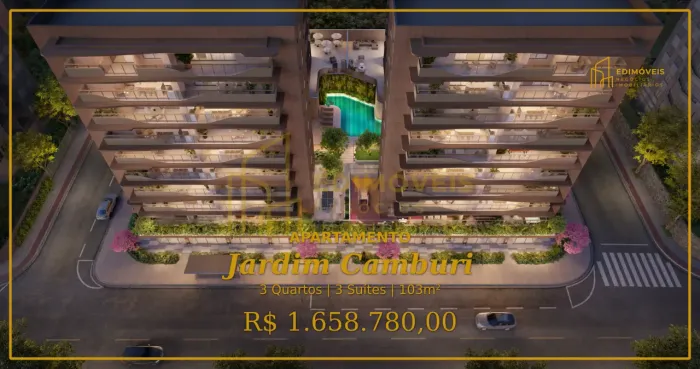 Seu espaço ideal no Jardim Camburi: Apartamento com 3 Suítes e varanda gourmet