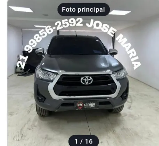 Toyota Hilux CD SRV 4X4 2.7 Flex 16V Aut. 2021