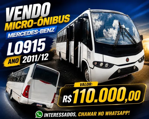 Microônibus - OPORTUNIDADE 