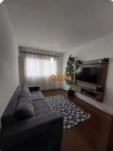 Apartamento com 2 dormitórios à venda, 62 m² por R$ 420.000,00 - Vila Augusta - Guarulhos/