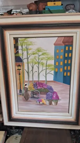 Quadro paisagens belíssimo medidas 95x76